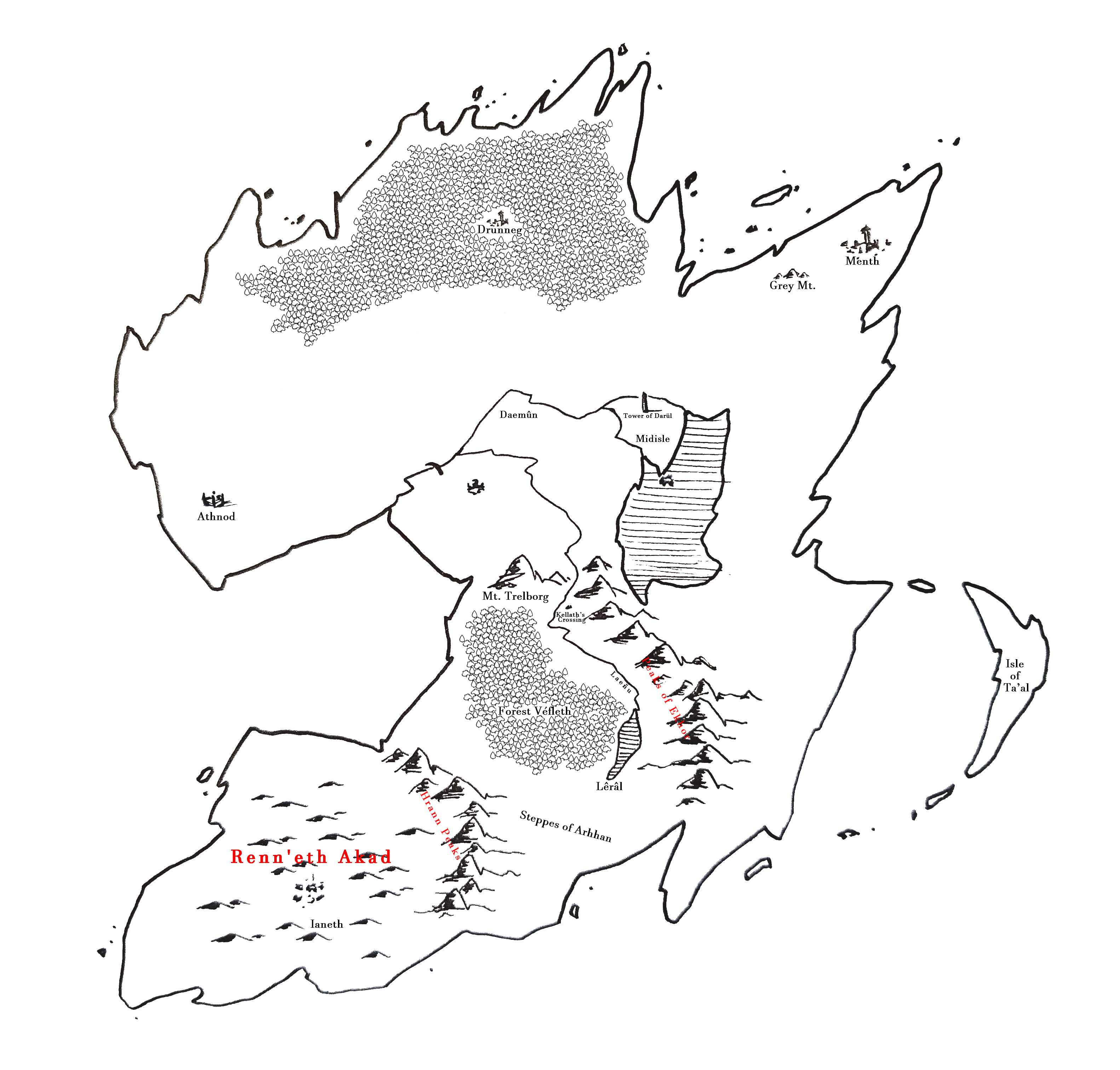 Map of Isai